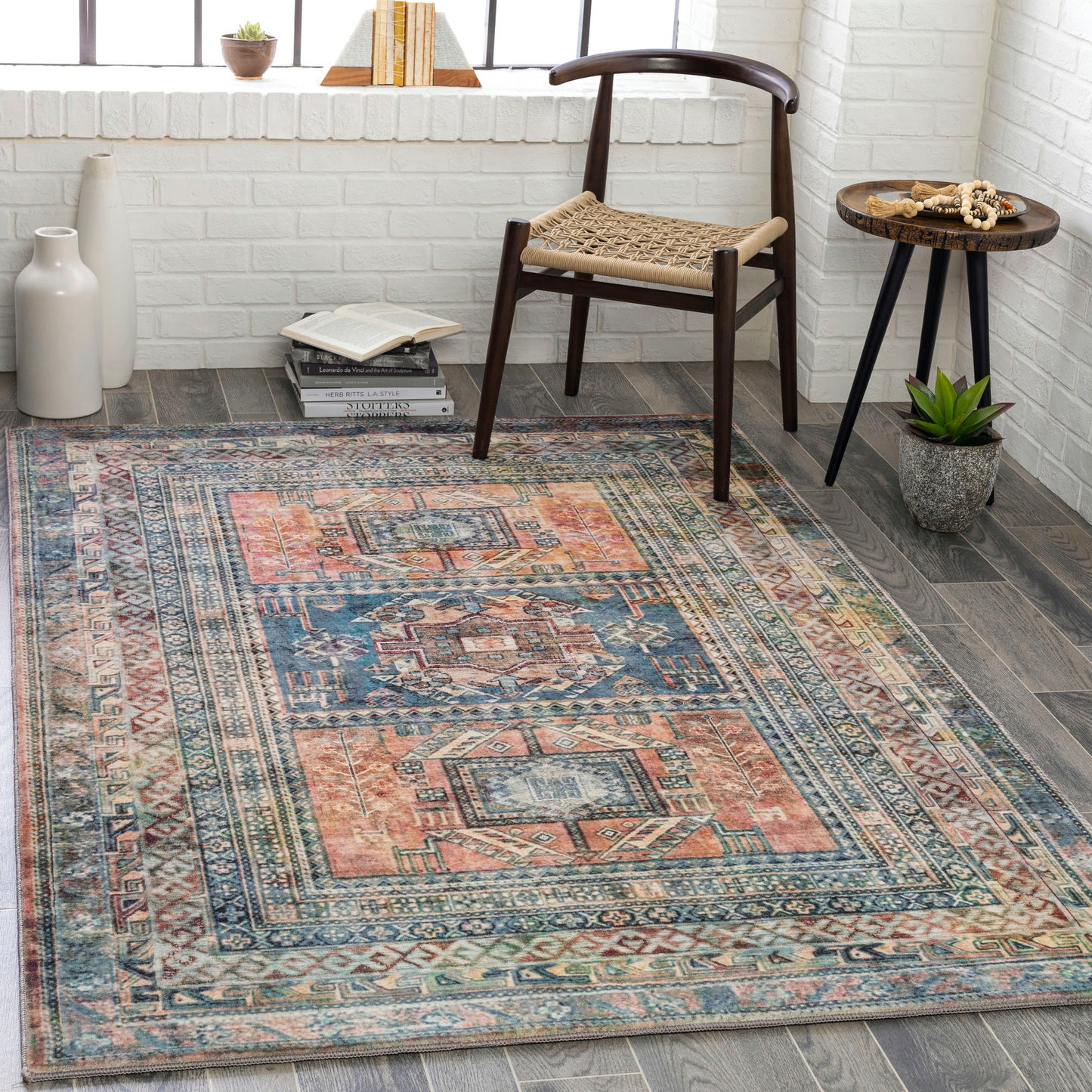 Surya Erin Denim Rug 2' X 3'