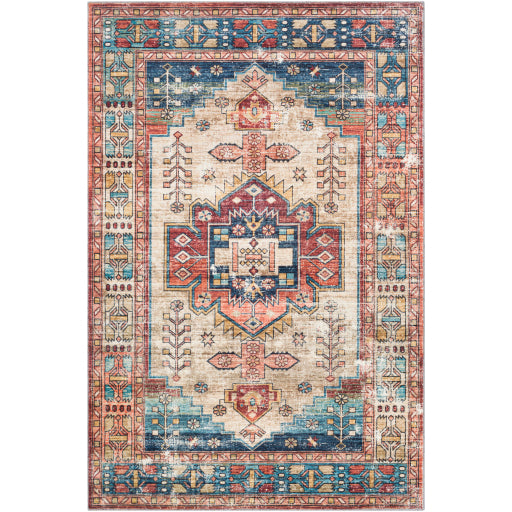 Surya Erin Rug 7'6" X 9'6" Deep Teal