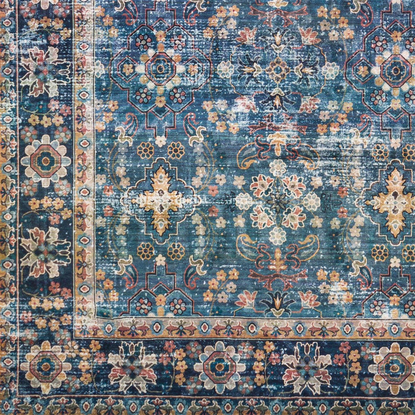 Surya Erin Rug 7'6" X 9'6" - Deep Teal