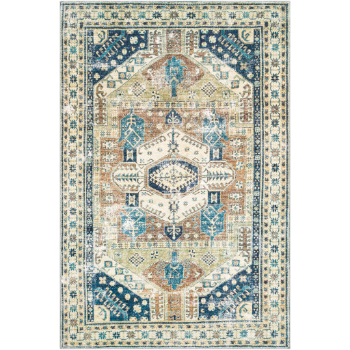 Surya Erin Light Olive Rug 7'6" X 9'6"