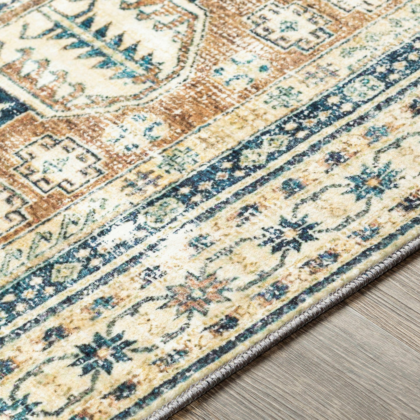 Surya Erin Light Olive Rug 7'6" X 9'6"