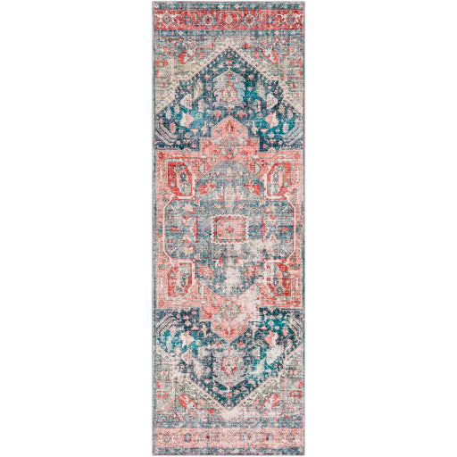 Surya Erin Burnt Orange Rug 2'6" X 7'6"