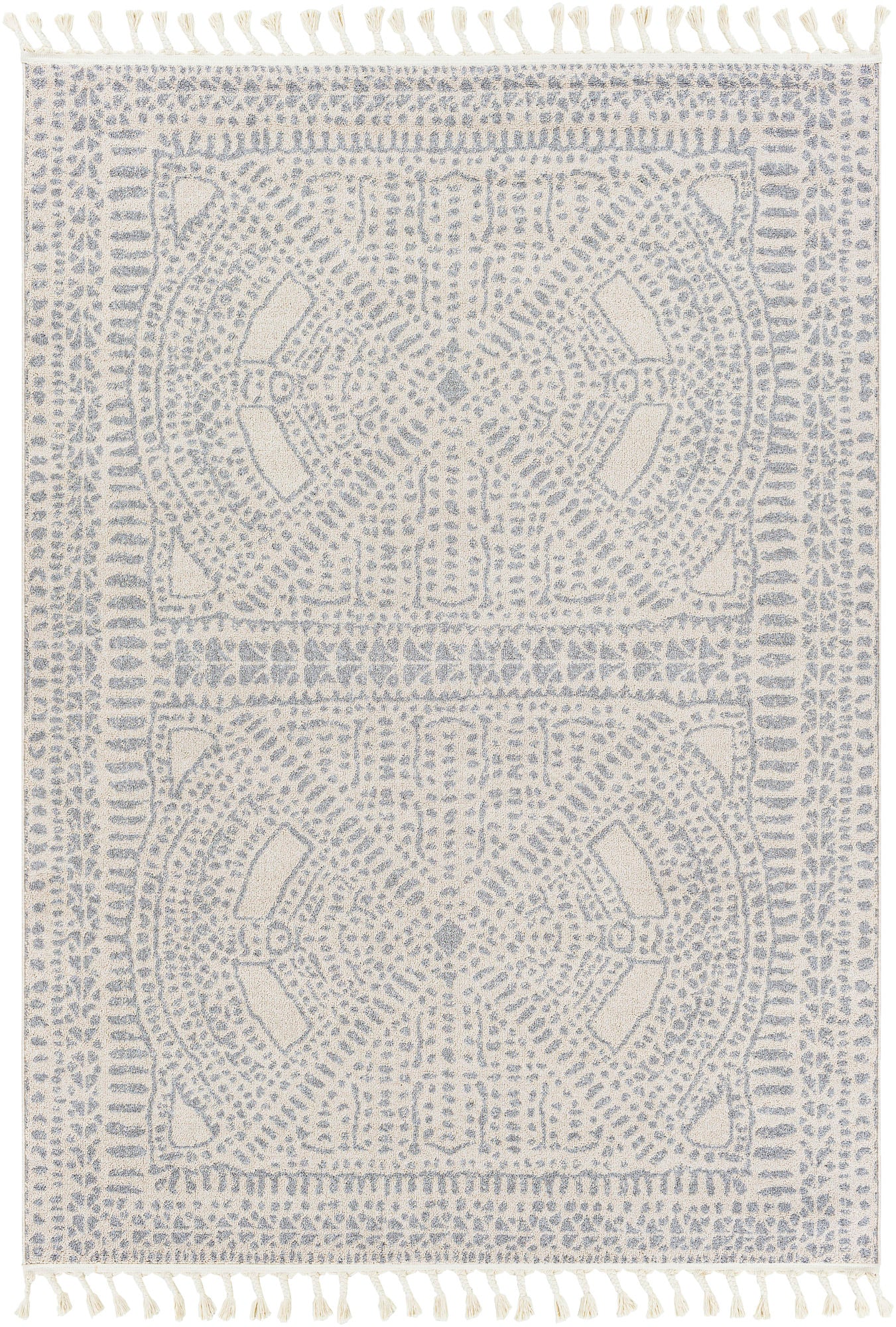 Surya Euphoria Erp-2307 Medium Gray Rug 6'7" X 9'