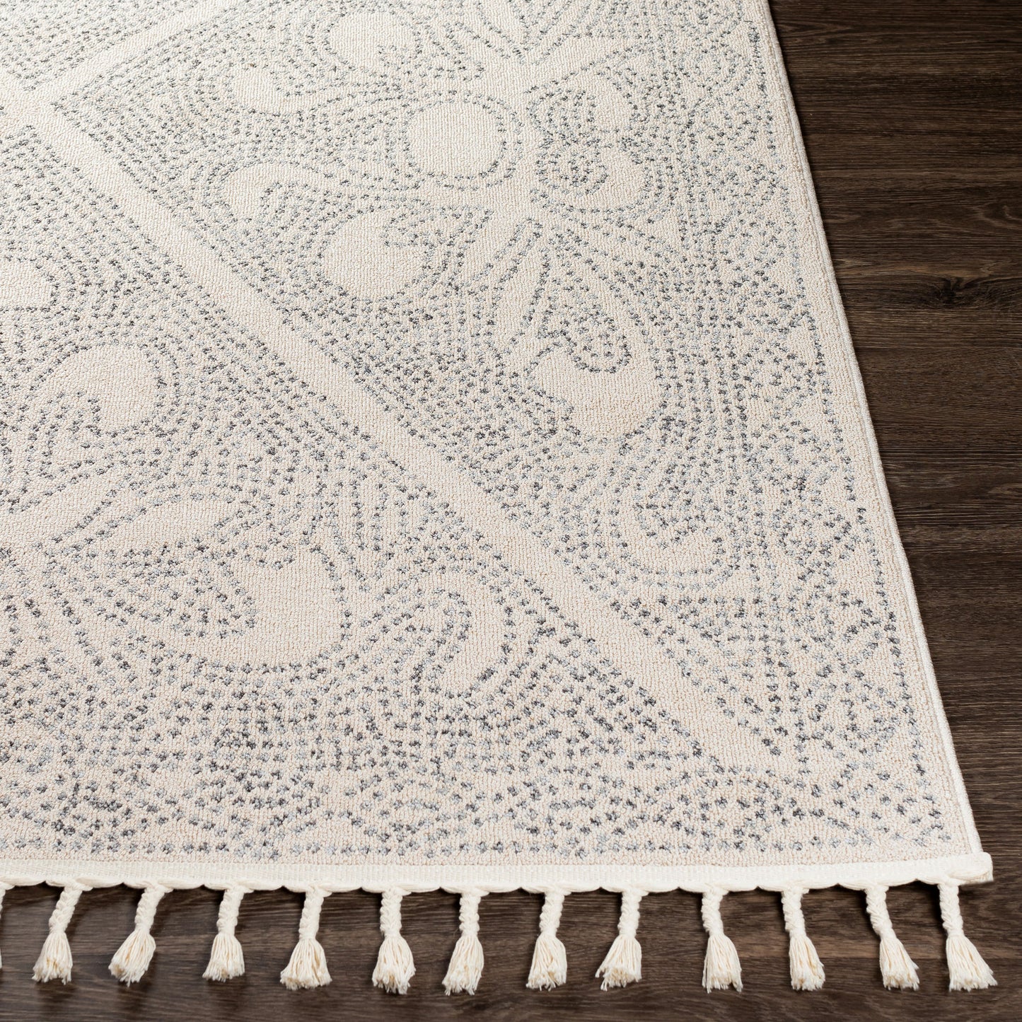 Surya Euphoria Rug 6'7" X 9' Charcoal