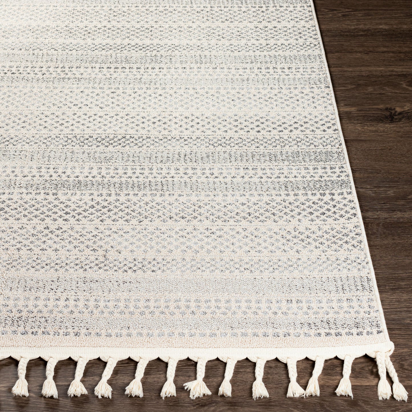 Surya Euphoria Charcoal & Medium Gray Rug 7'10" X 10'