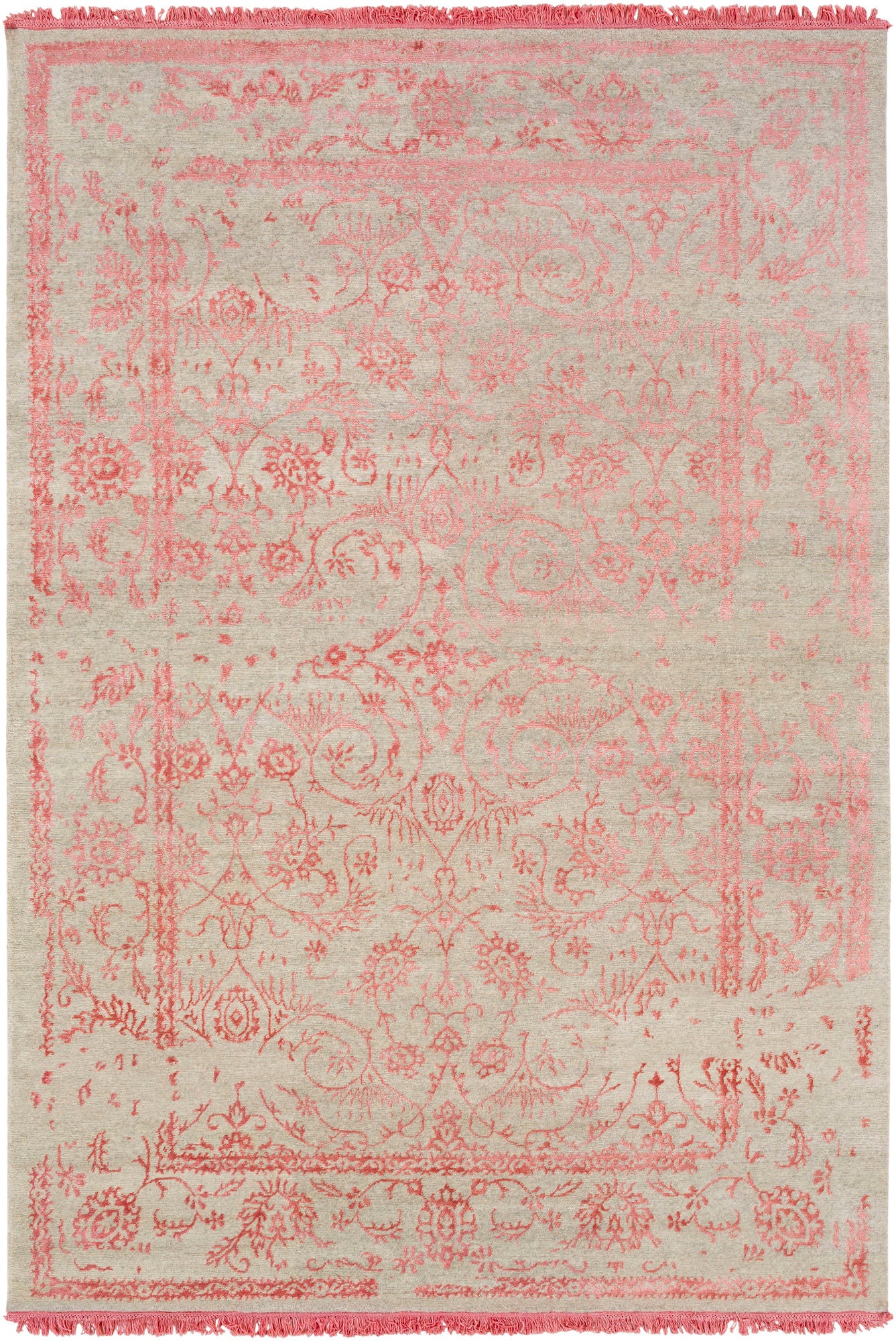 Surya Evanesce Dusty Coral Rug 2' X 3'