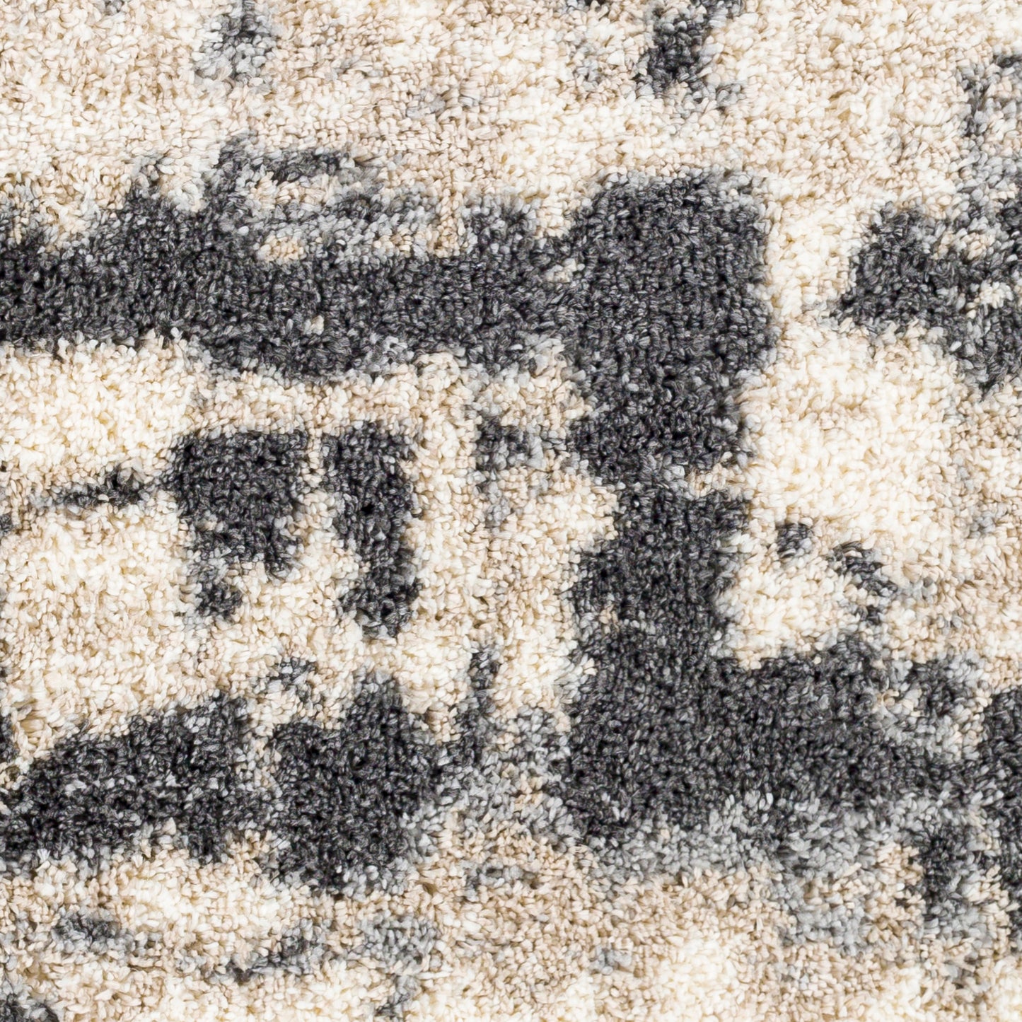 Surya Eskimo Shag Rug 6'7" X 9' (Black)