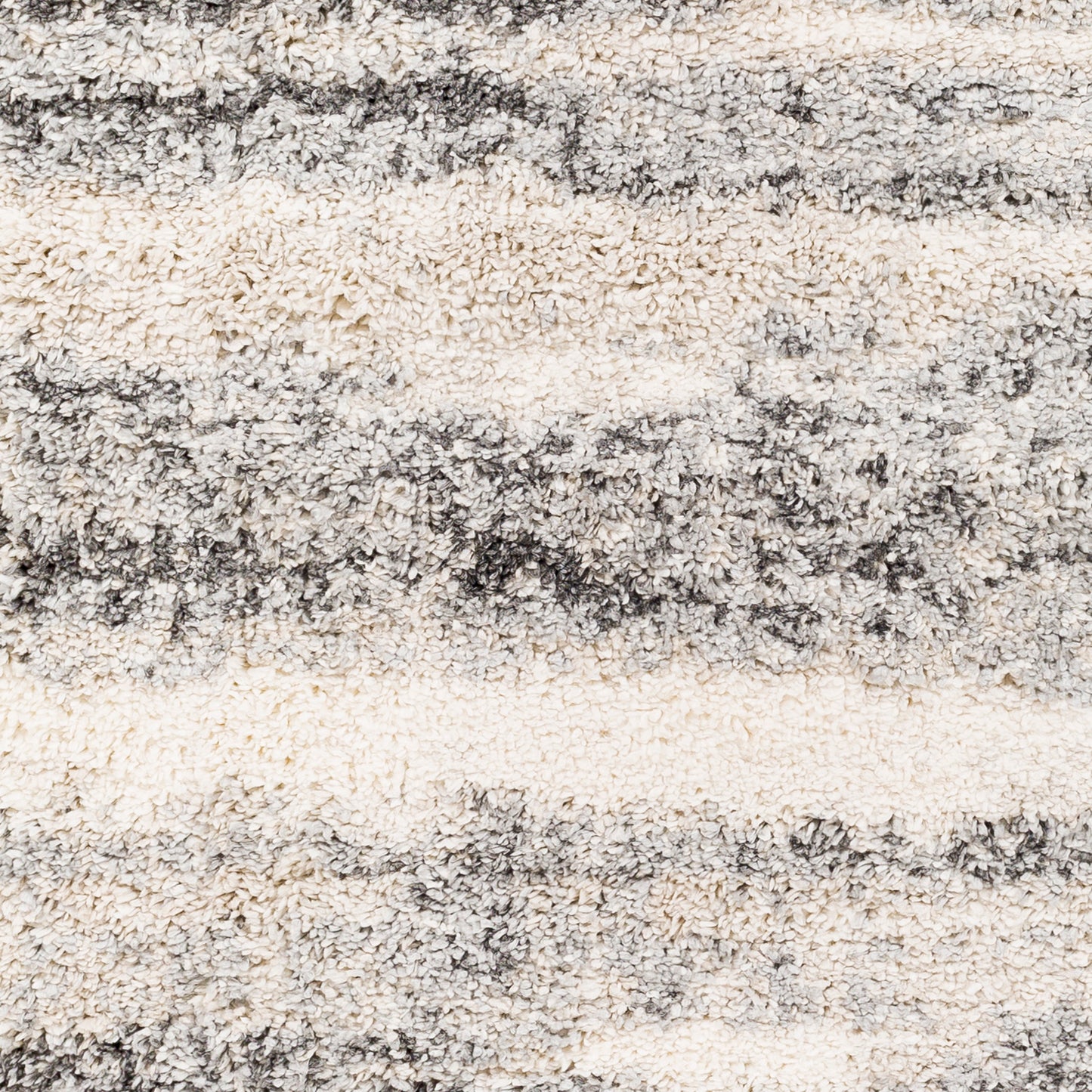 Surya Eskimo Shag Charcoal Rug 2'7" X 7'3"