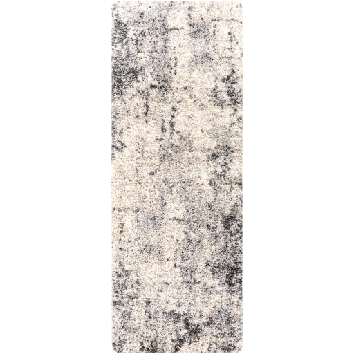 Surya Eskimo Shag Light Gray Rug 2'7" X 7'3"