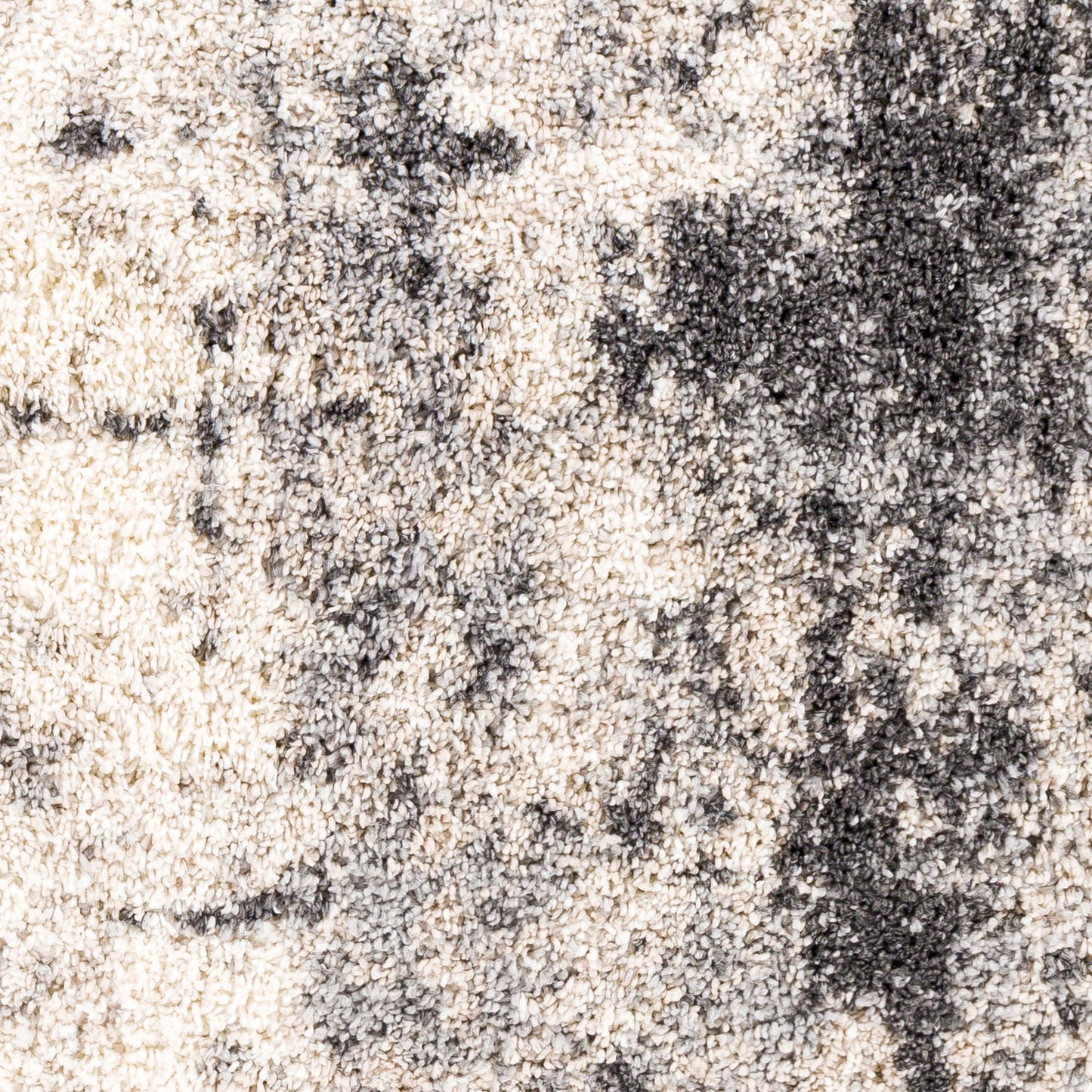 Surya Eskimo Shag Light Gray Rug 5'3" X 7'