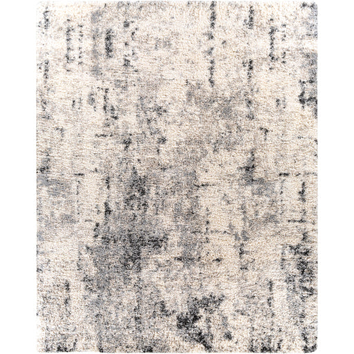Surya Eskimo Shag Light Gray Rug 7'10" X 10'