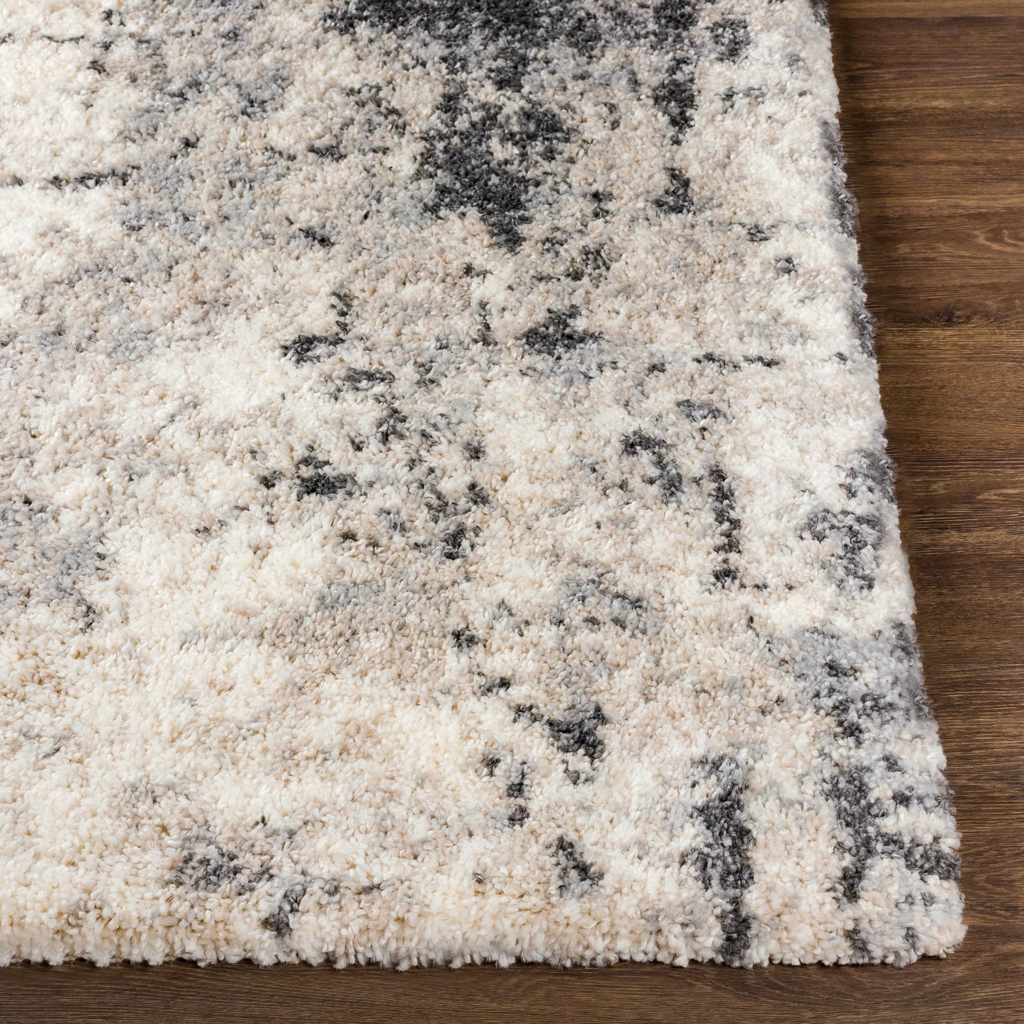 Surya Eskimo Shag Light Gray Rug 7'10" X 10'