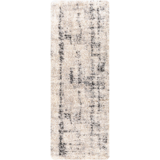 Surya Eskimo Shag Light Beige Rug 2'7" X 7'3"