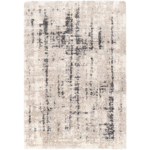 Surya Eskimo Shag Light Beige Rug 5'3" X 7'