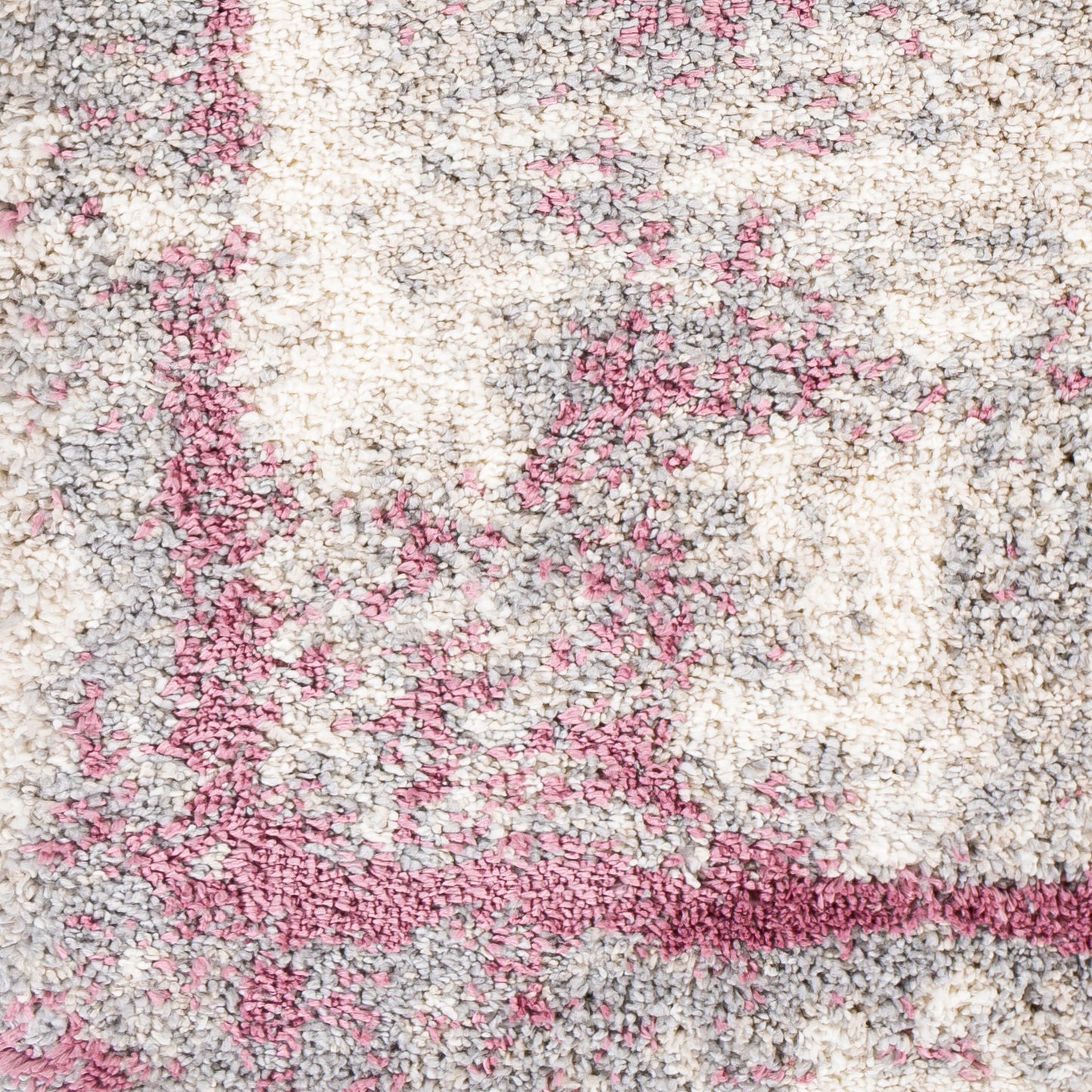 Surya Eskimo Shag Dusty Pink Rug 2'7" X 7'3"