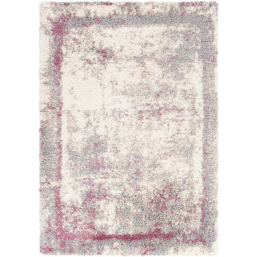 Surya Eskimo Shag Dusty Pink Rug 6'7" X 9'