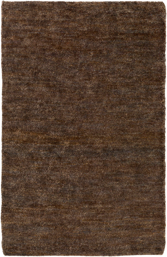 Surya Essential Black Rug 4' X 6'