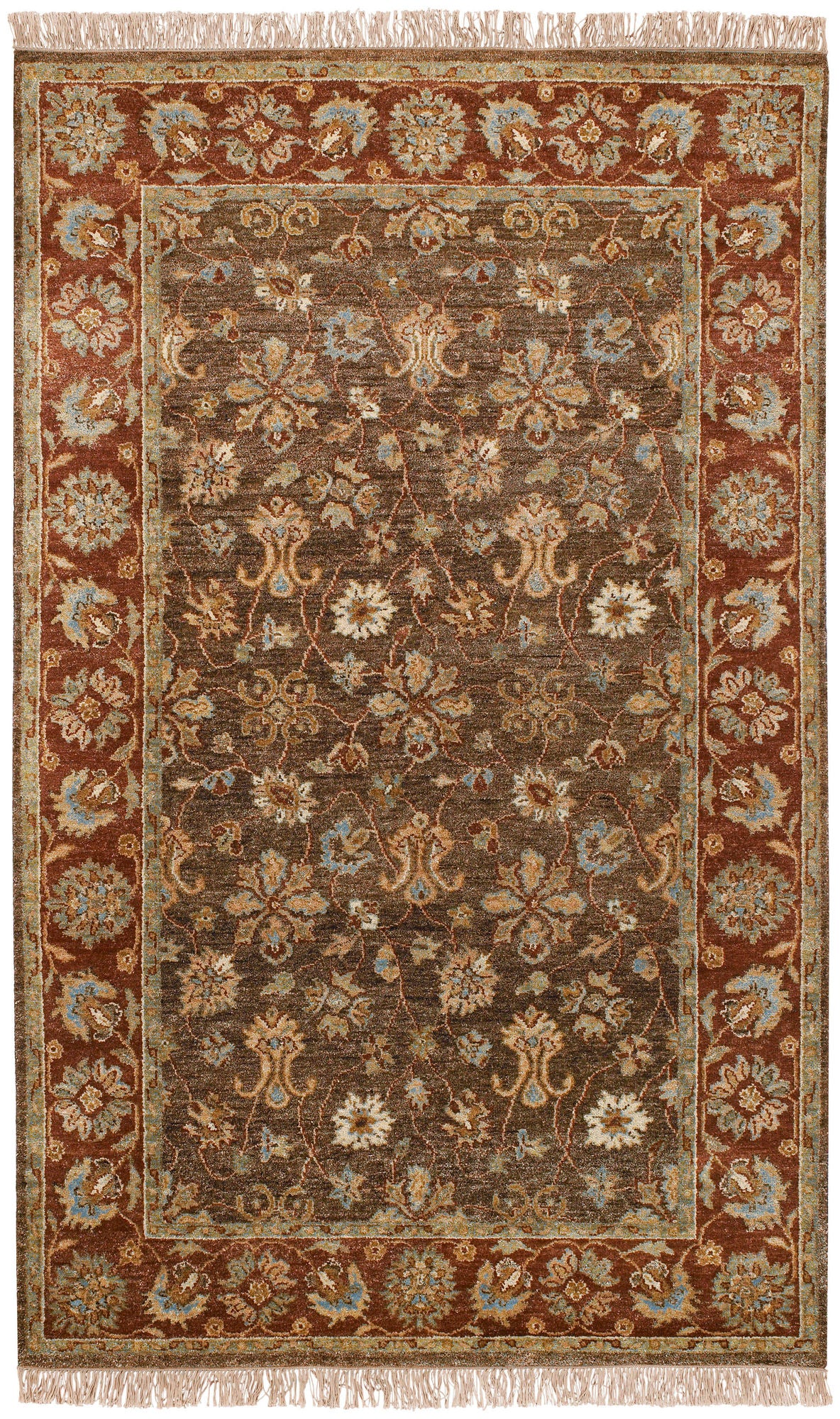 Surya Estate Est-10506 Dark Brown Rug 9' X 13'