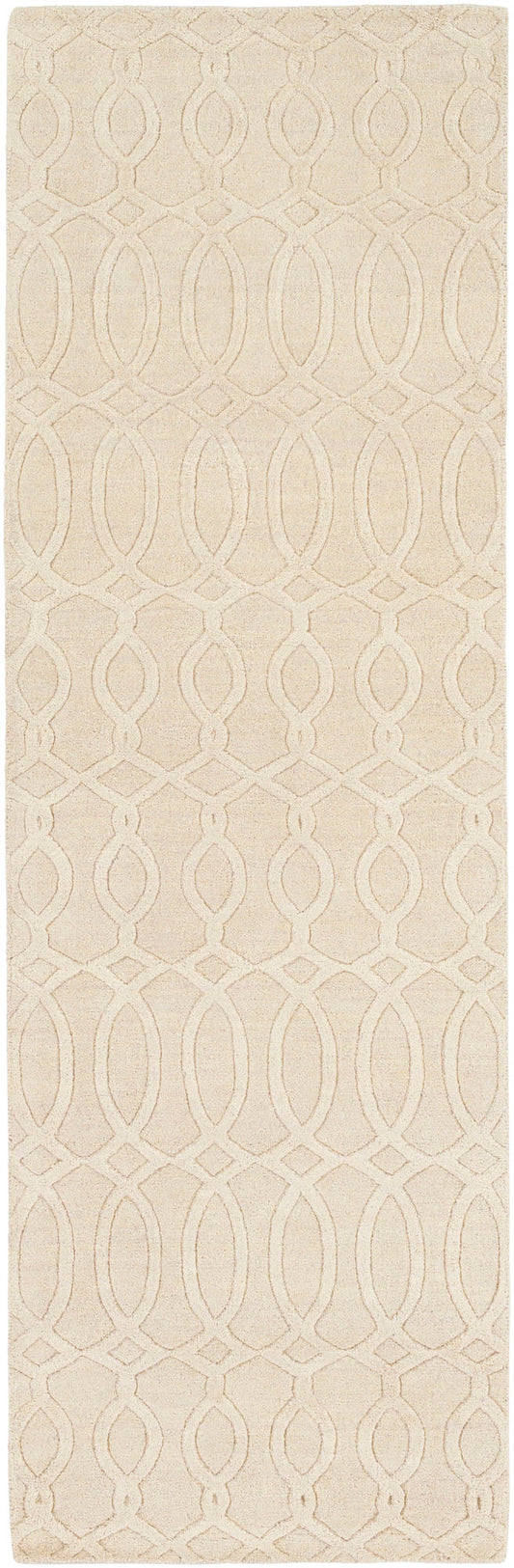 Surya Etching Beige Rug 2'6" X 8'