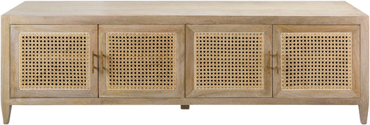 Surya Etewah Media Console 22"H X 71"W X 18"D