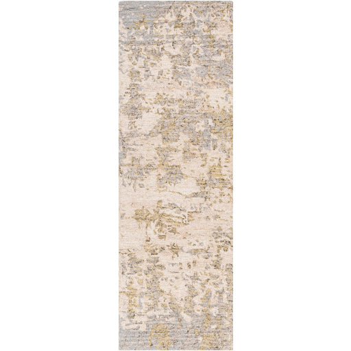 Surya Evoke Rug 2'6" X 8' - Mustard