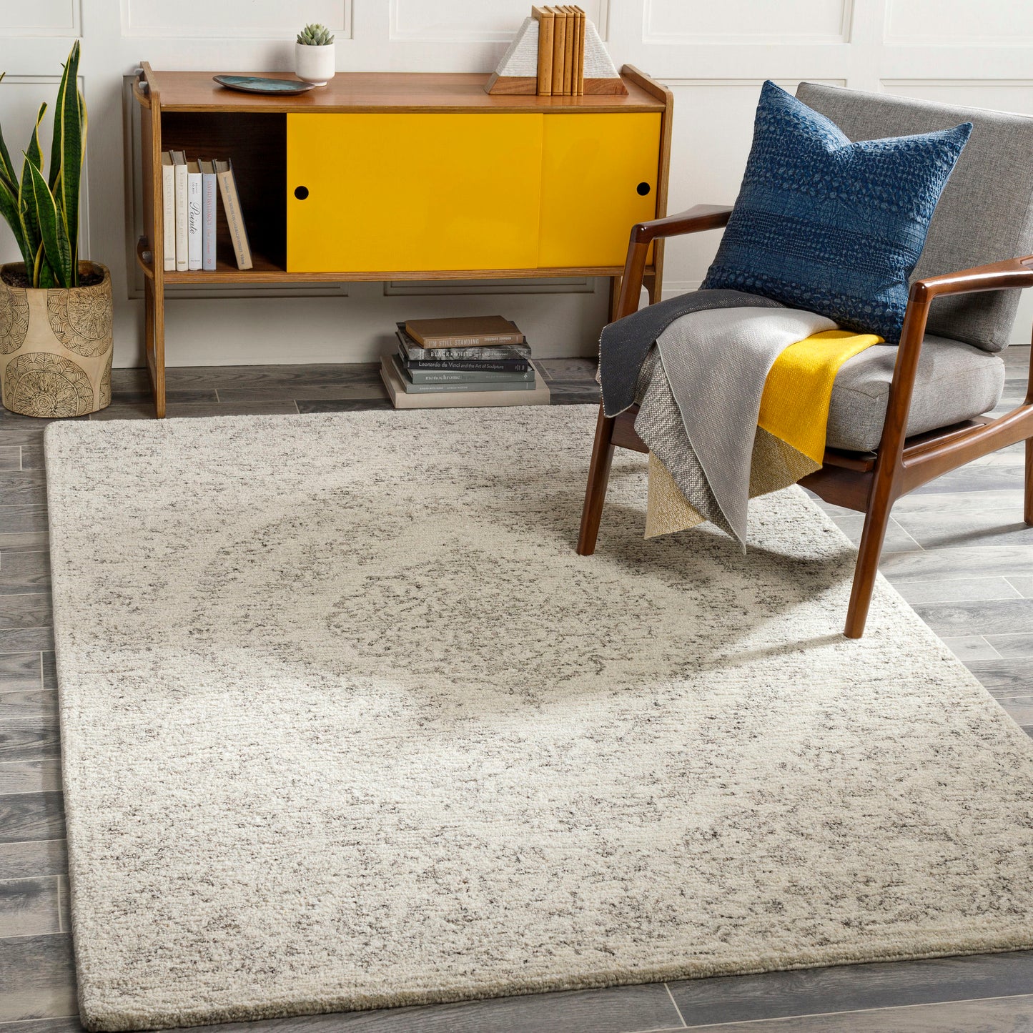 Surya Evolution Rug 5' X 7'6" (Gray)