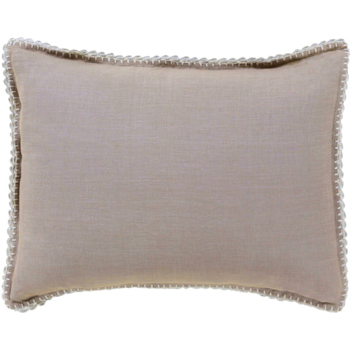 Surya Evelyn Gray King Sham 20"H X 36"W