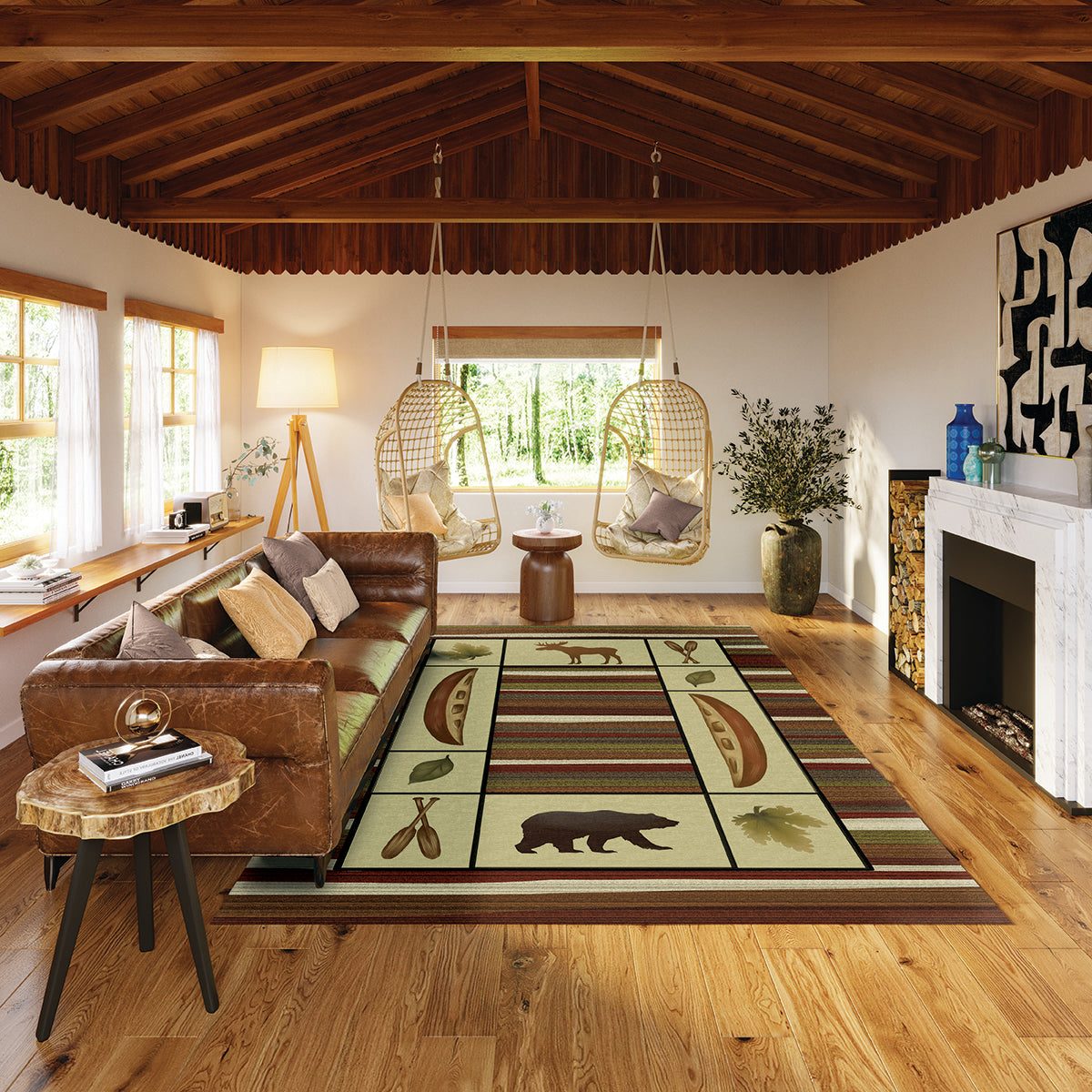 Indoor/Outdoor Excursion EX3 Canyon Washable 10' x 14' Rug