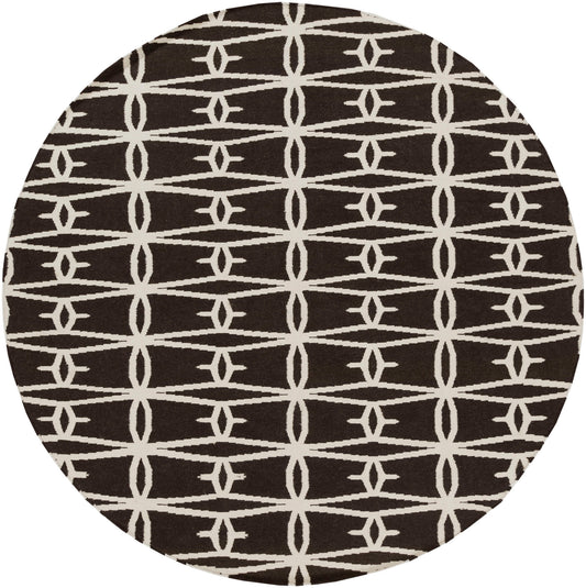Surya Fallon Fal-1028 Dark Brown Rug 8' Round