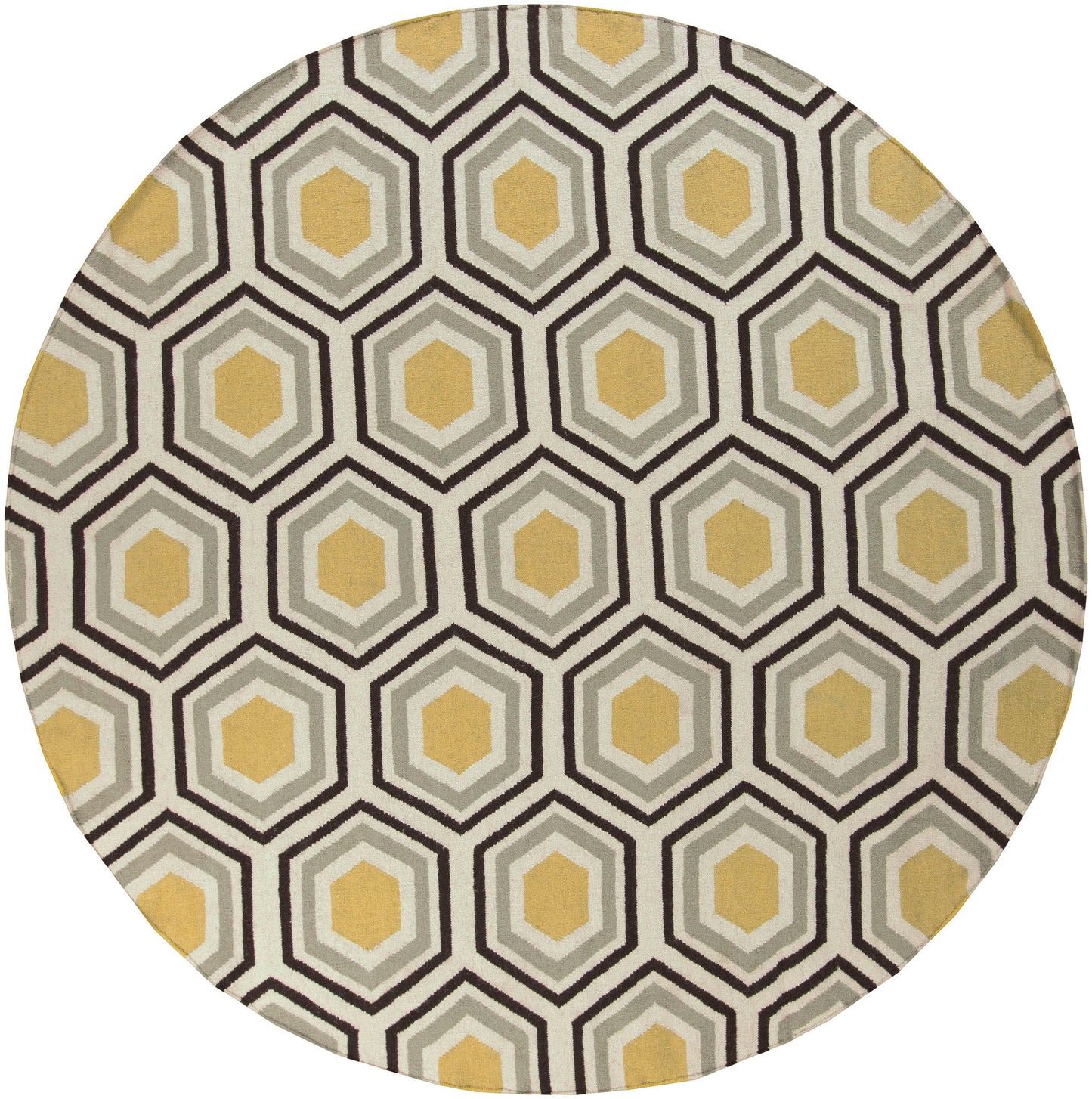 Surya Fallon Fal-1037 Tan Rug 8' Round