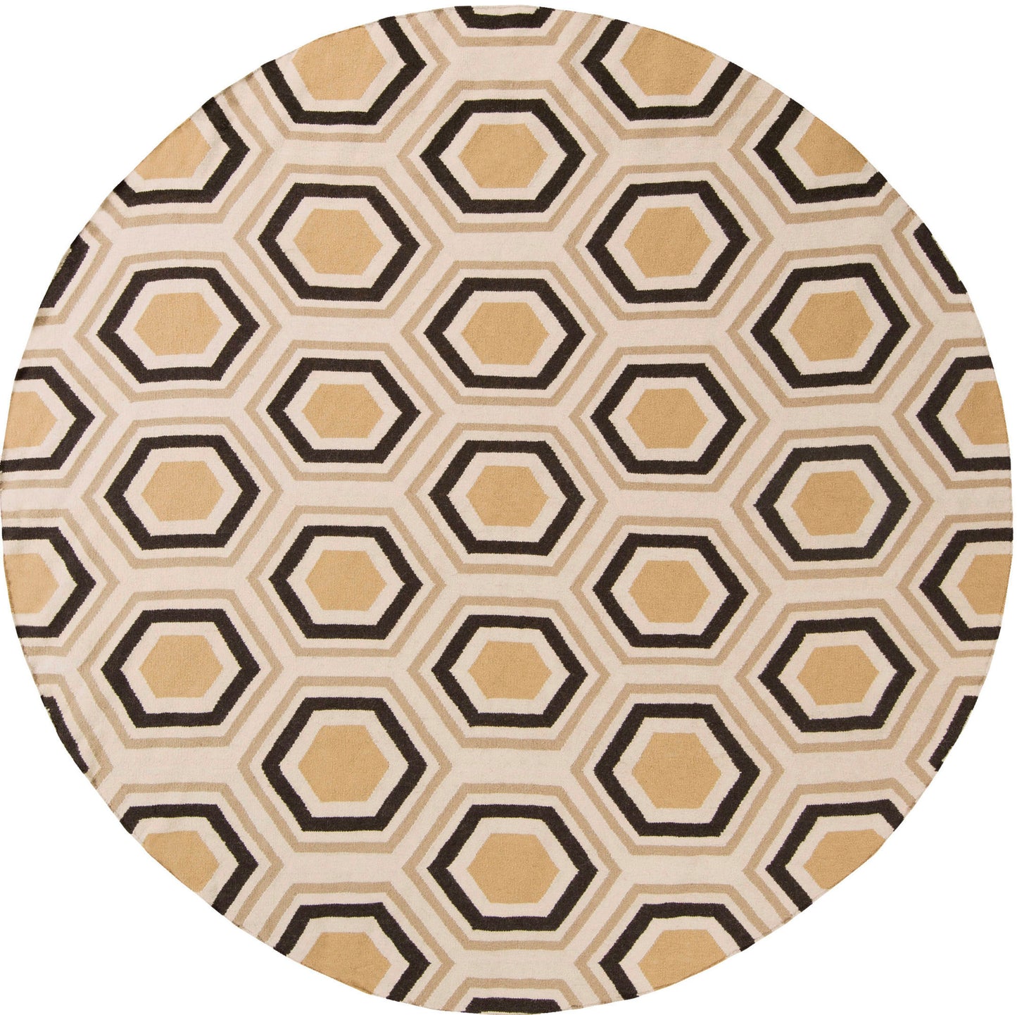 Surya Fallon Camel Rug 8' Round