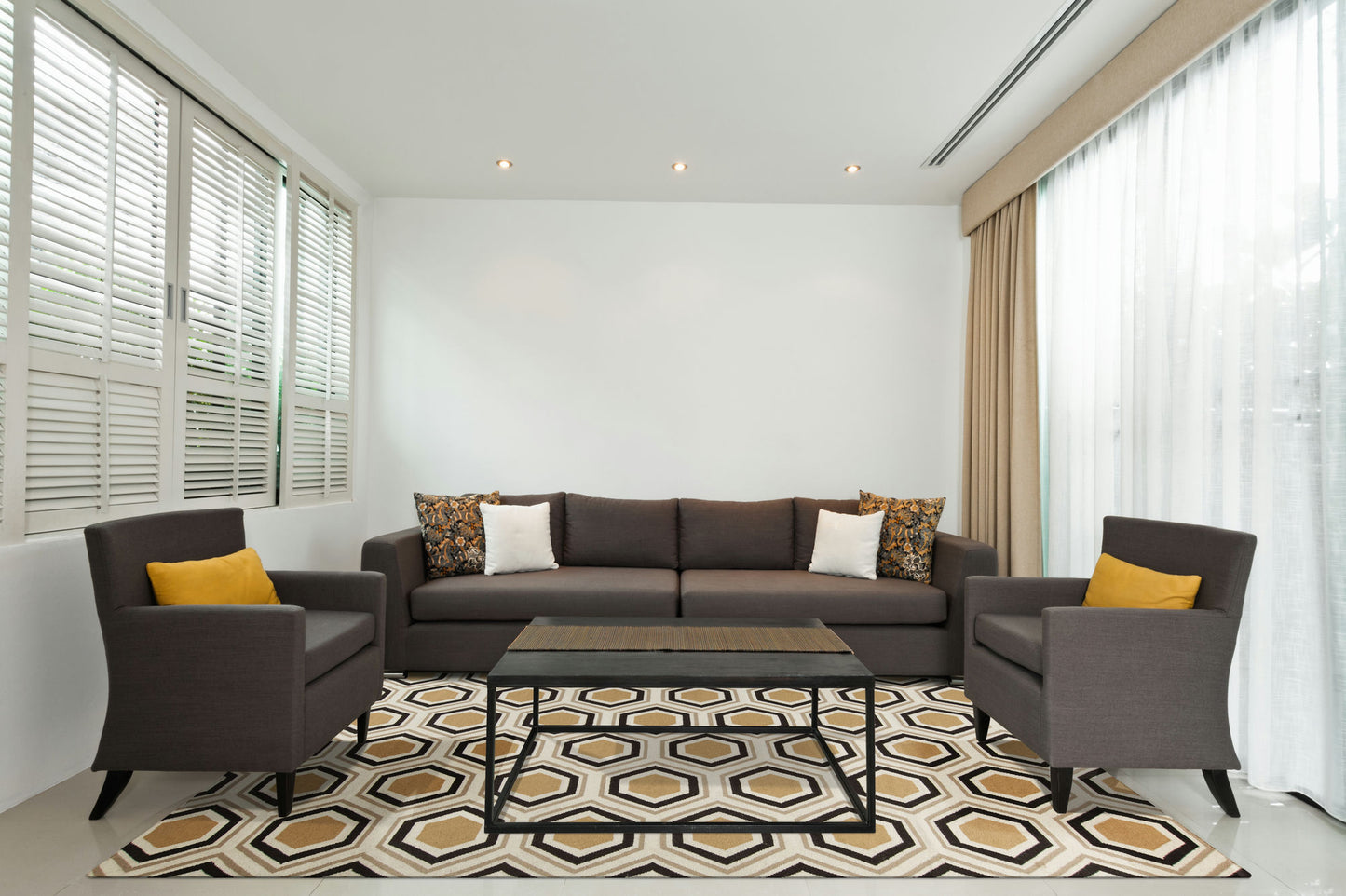 Surya Fallon Camel Rug 8' Round