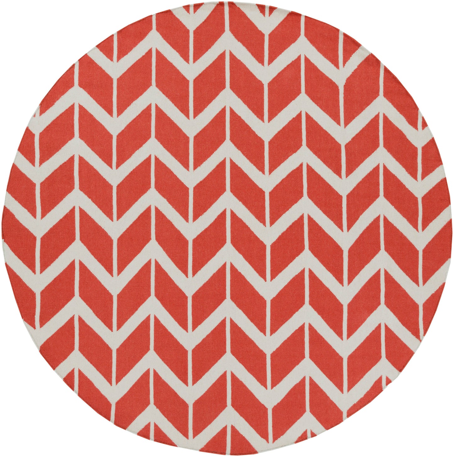 Surya Fallon Coral Rug 8' Round