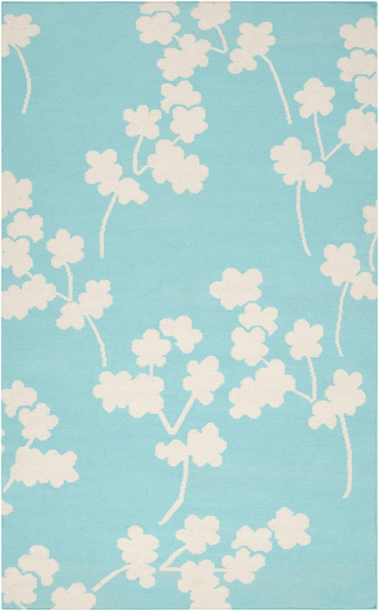 Surya Fallon Fal-1063 Aqua Rug 3'6" X 5'6"