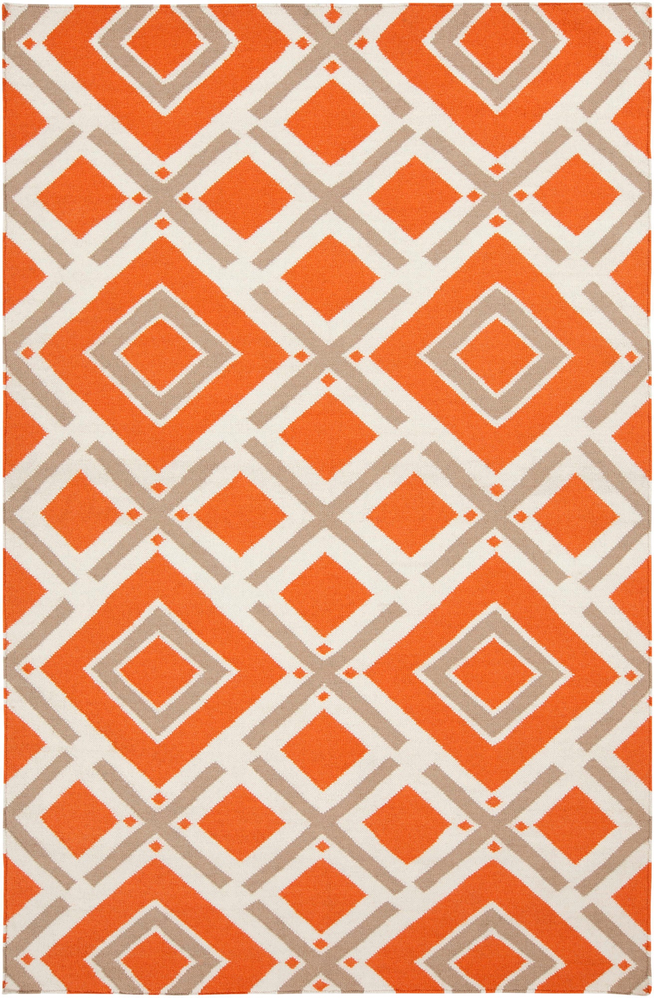 Surya Fallon Orange Rug 2' X 3'