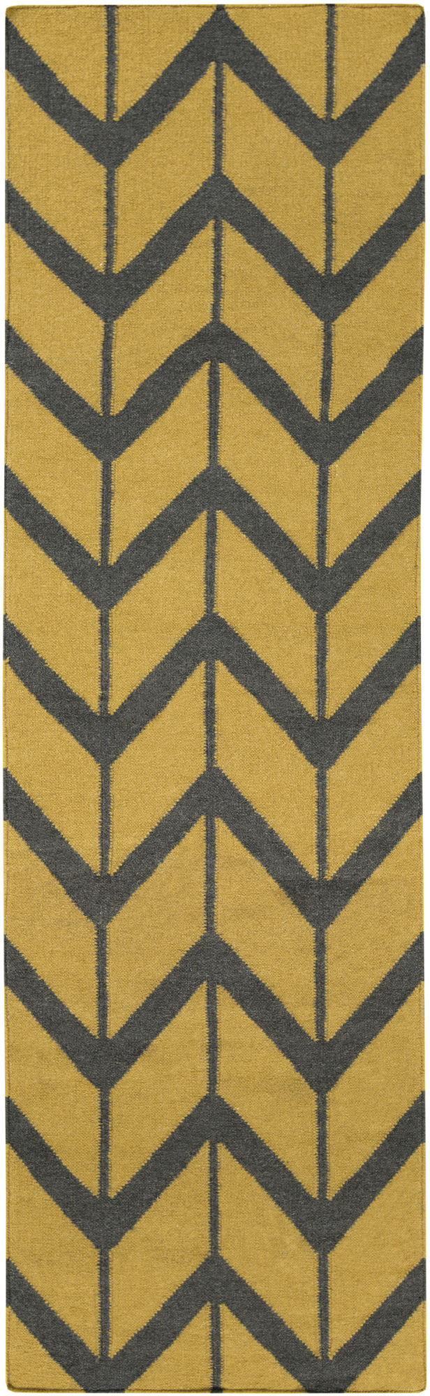 Surya Fallon Fal-1088 Mustard Rug 2'6" X 8'