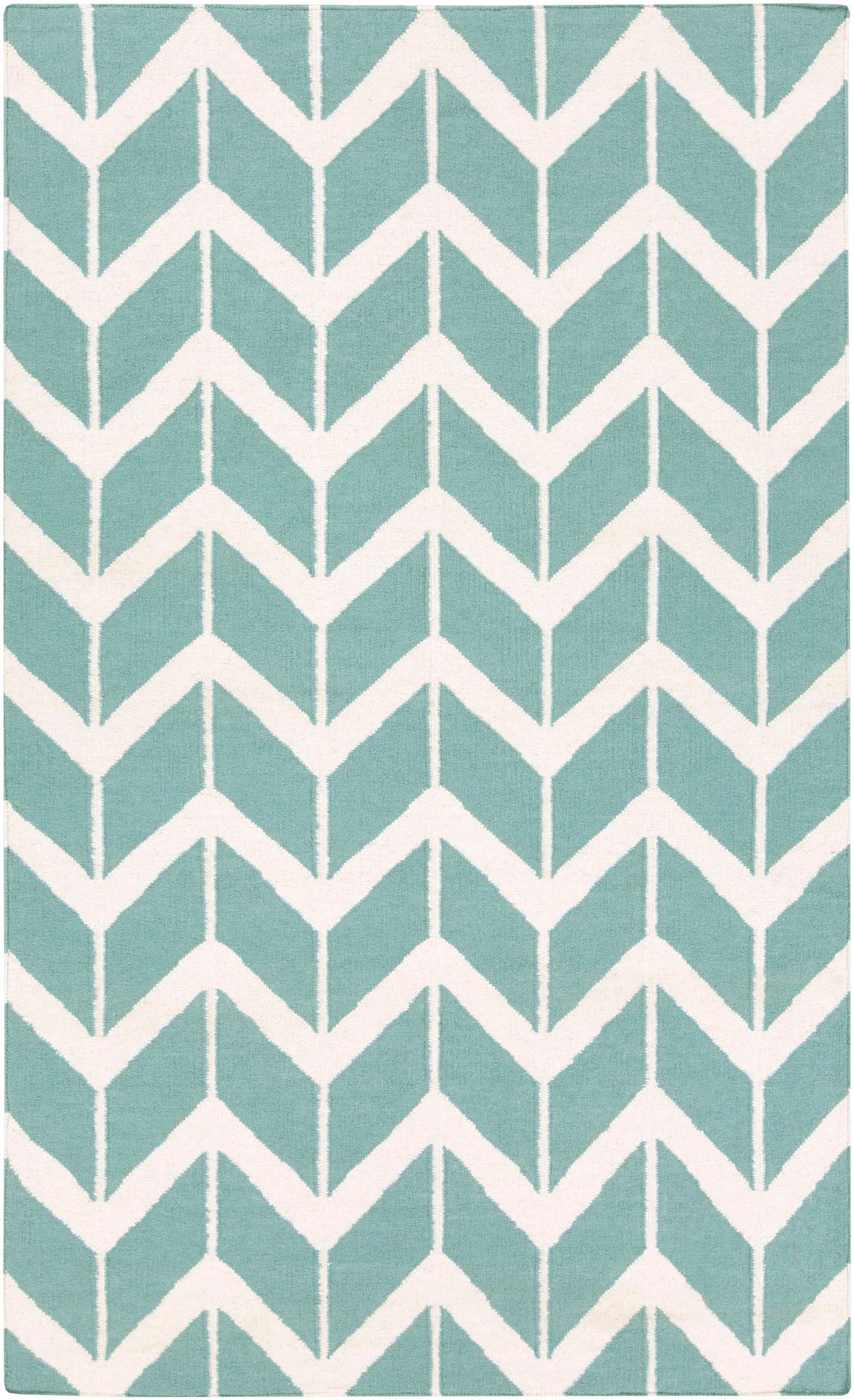 Surya Fallon Fal-1094 Aqua Rug 3'6" X 5'6"