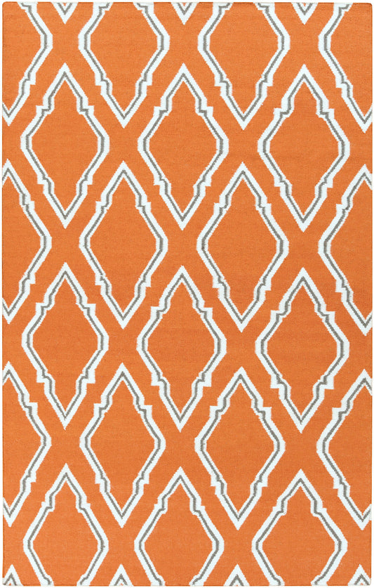 Surya Fallon Burnt Orange Rug 3'6" X 5'6"