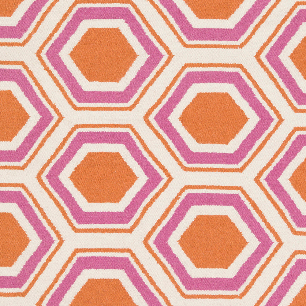 Surya Fallon Burnt Orange Rug 2'6" X 8'