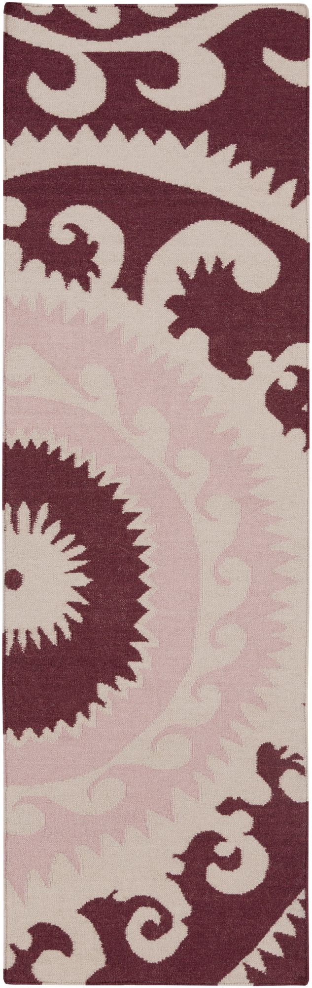 Surya Fallon Lavender Rug 2'6" X 8'