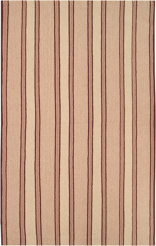 Surya Farmhouse Stripes Wheat Rug 5' X 8'