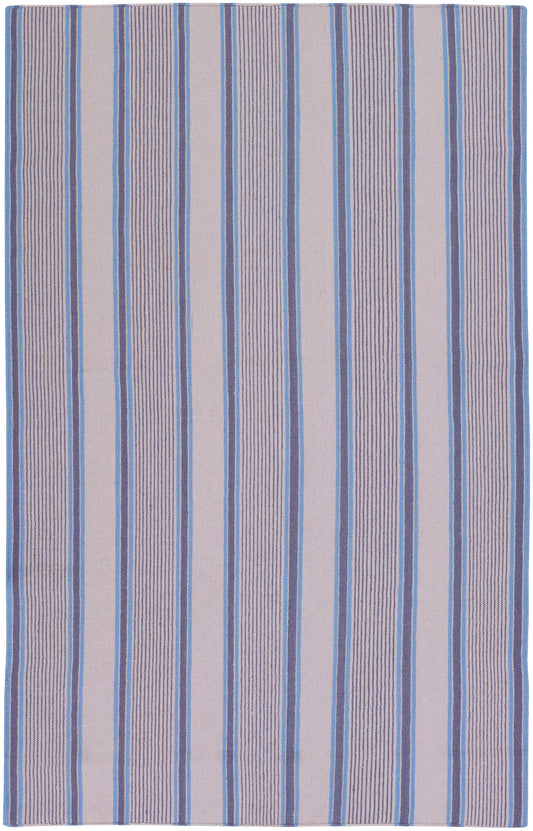 Surya Farmhouse Stripes Medium Gray Rug 8' X 11'