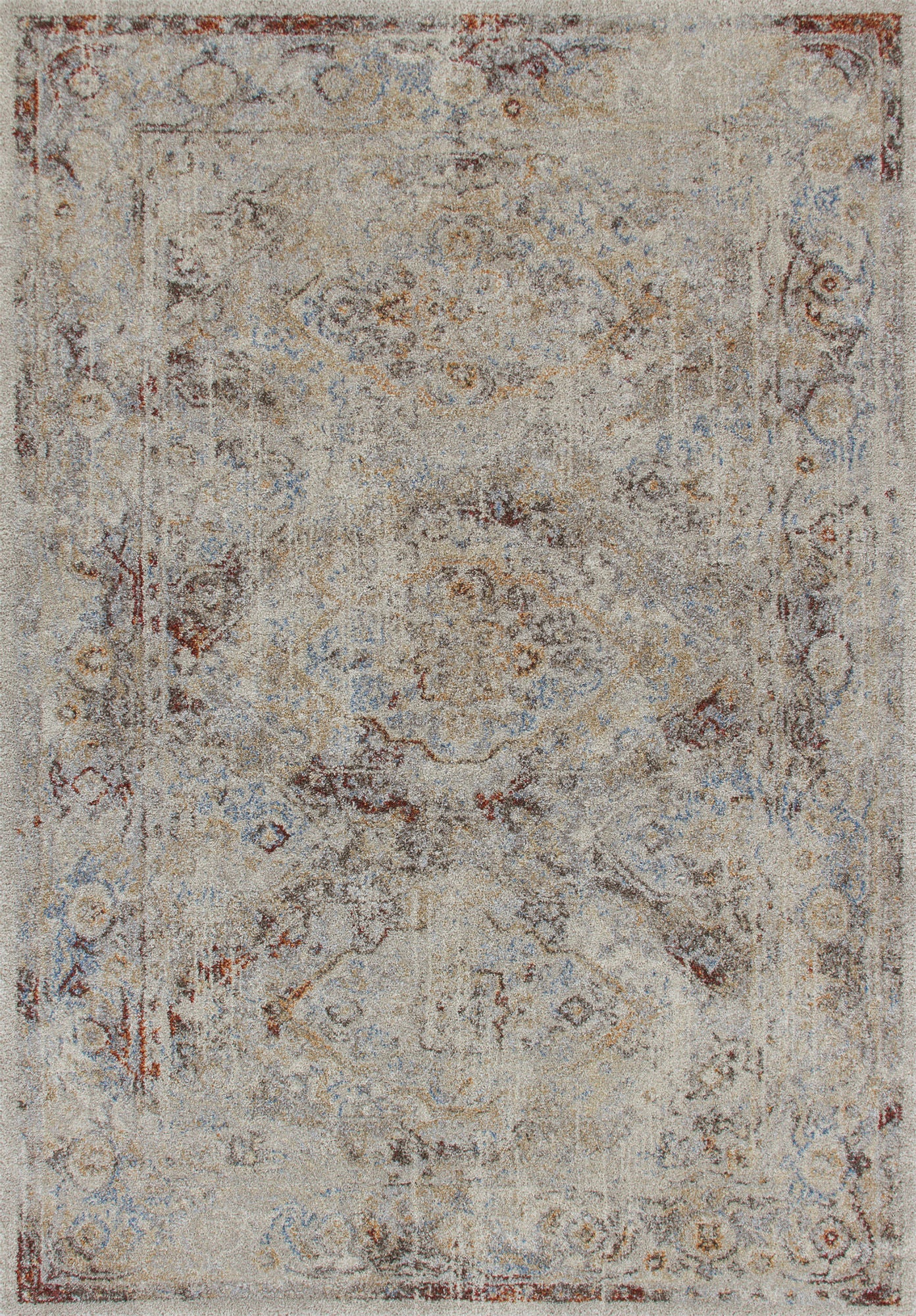 Fresca FC14 Taupe 5'3" x 7'7" Rug