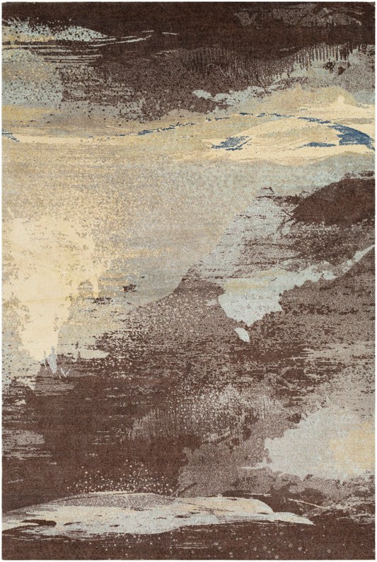 Surya Felicity Dark Brown Rug 5' X 7'6"