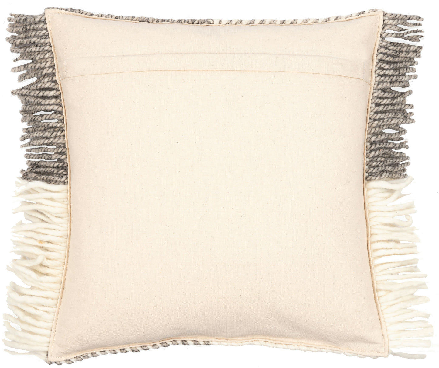 Surya Faroe Ii Cream Pillow Shell With Down Insert 18"H X 18"W