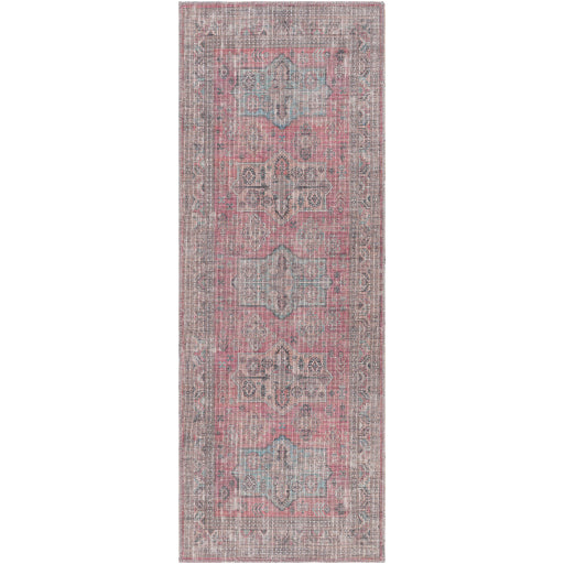 Surya Farrell Aqua Rug 2'7" X 7'3"