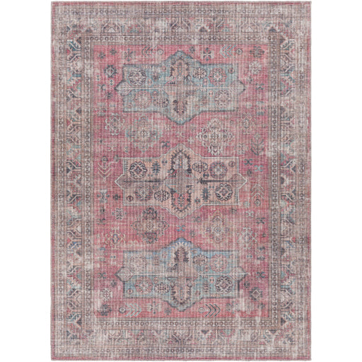 Surya Farrell Aqua Rug 5'3" X 7'3"