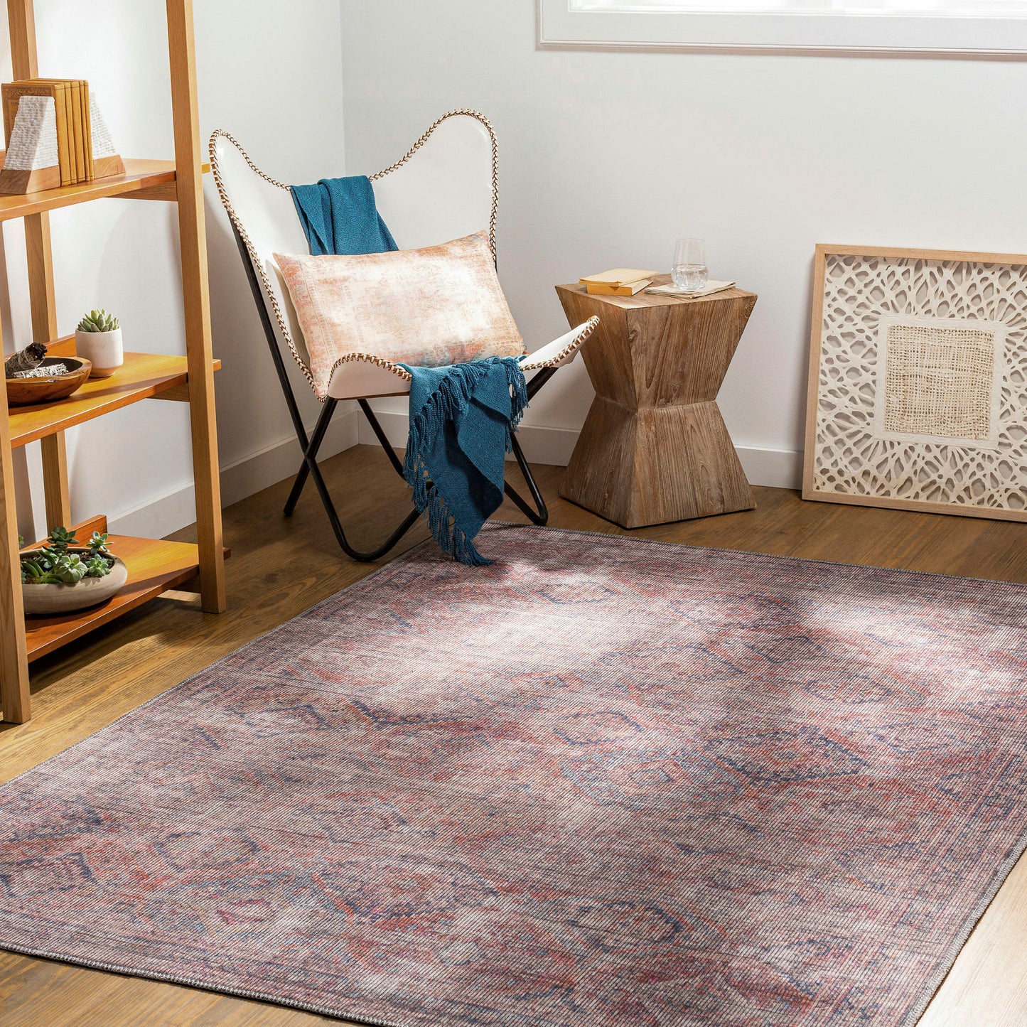 Surya Farrell Rug 7'10" X 10'2" - Dark Blue