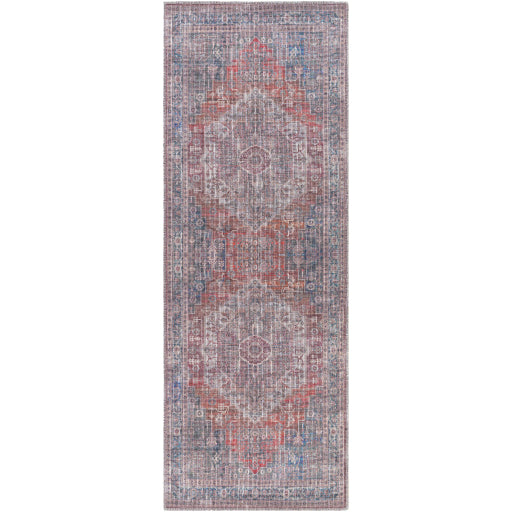 Surya Farrell Dark Blue Rug 2'7" X 7'3"