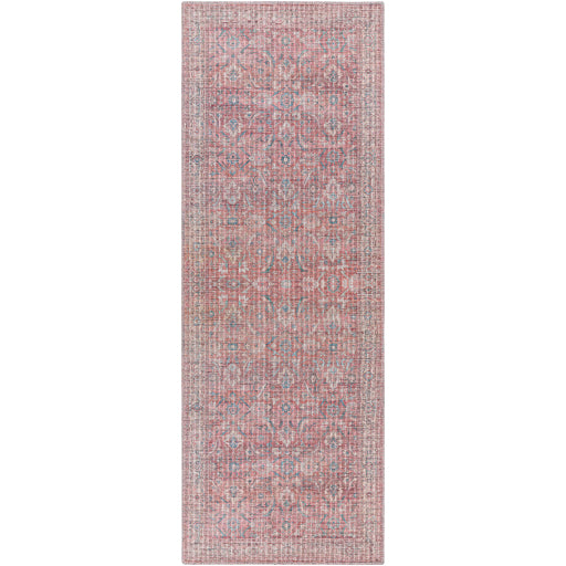Surya Farrell Red Rug 2'7" X 7'3"